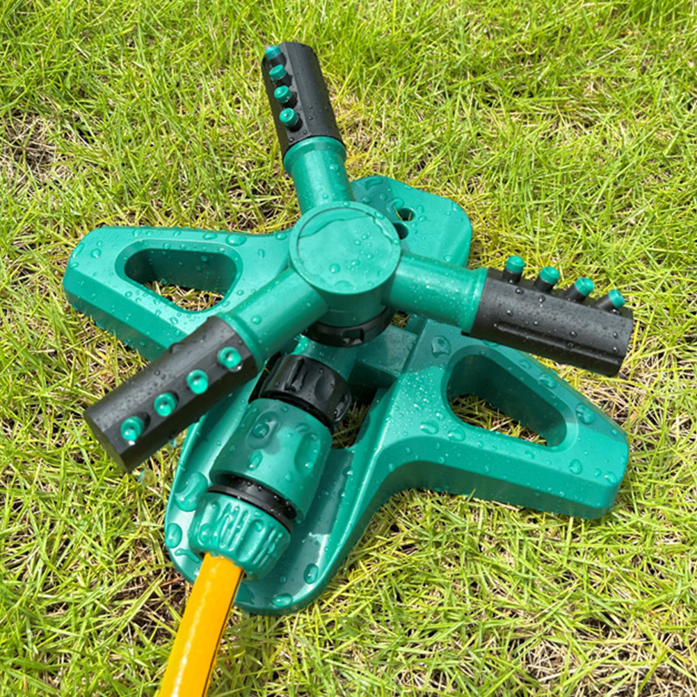 Gardening Tools Vegetables - Aspersor automático con boquilla giratoria de