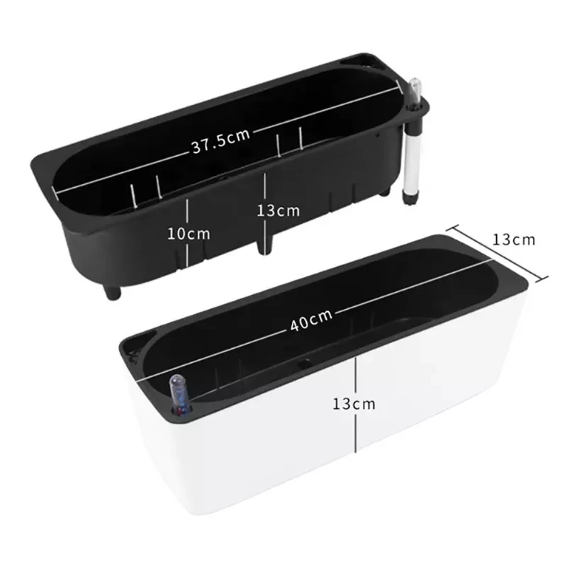 Maceta rectangular para perezo - Automatic Plant Waterer reseña y precio