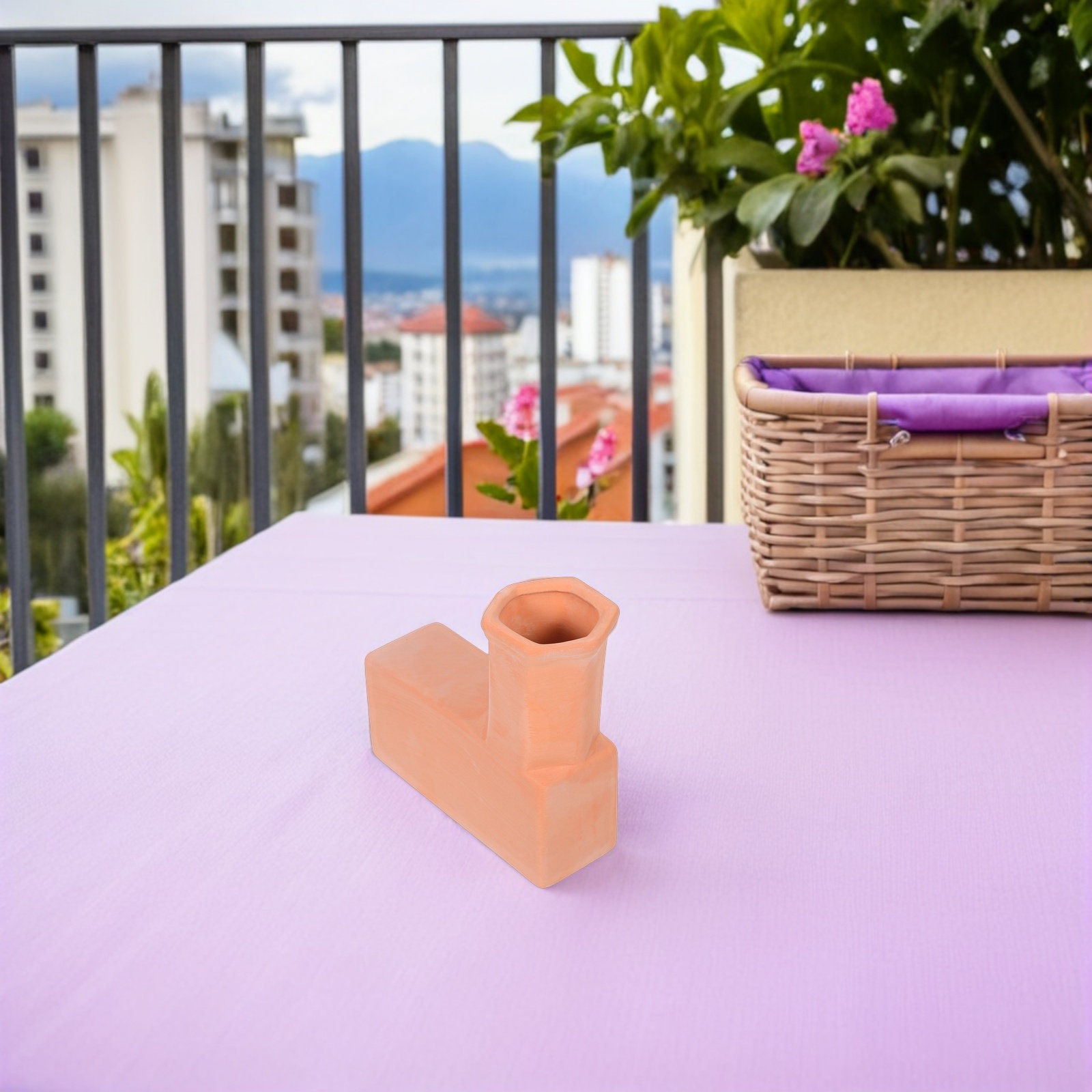 1 par de estacas de terracota  - Automatic Plant Waterer reseña y precio